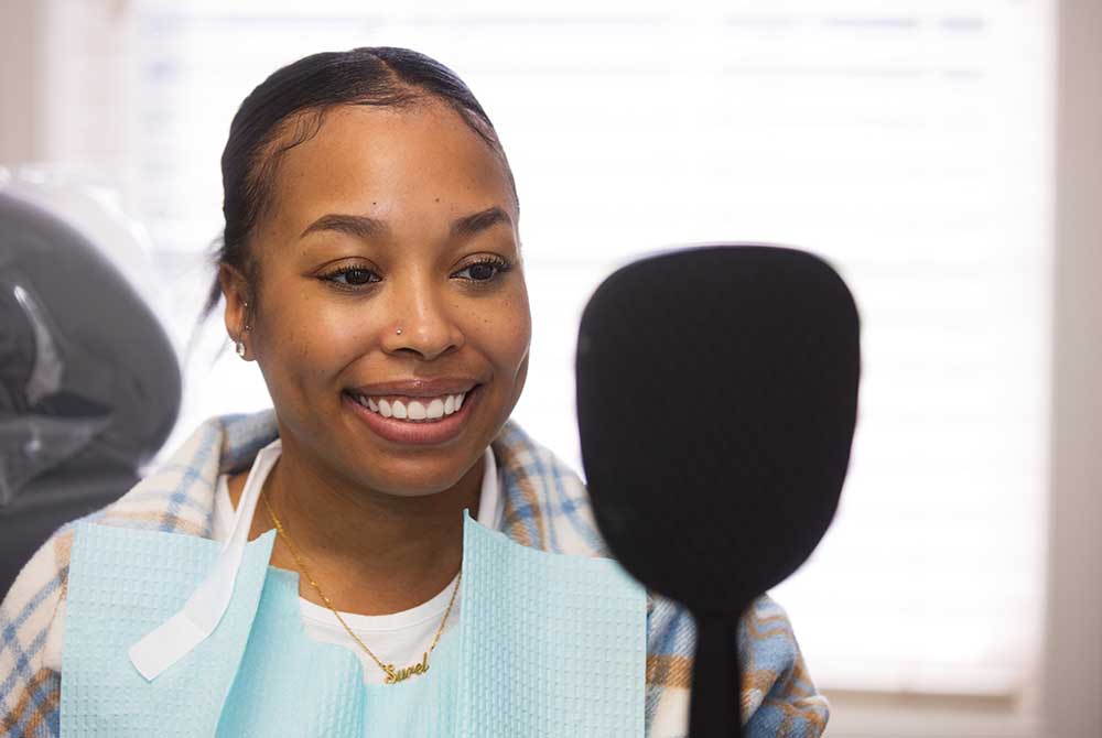 Happy patient at Legacy Hill Dentistry in Smyrna, TN