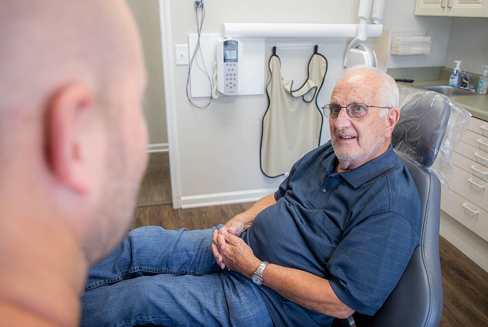 Patient at Smyrna, TN dentist