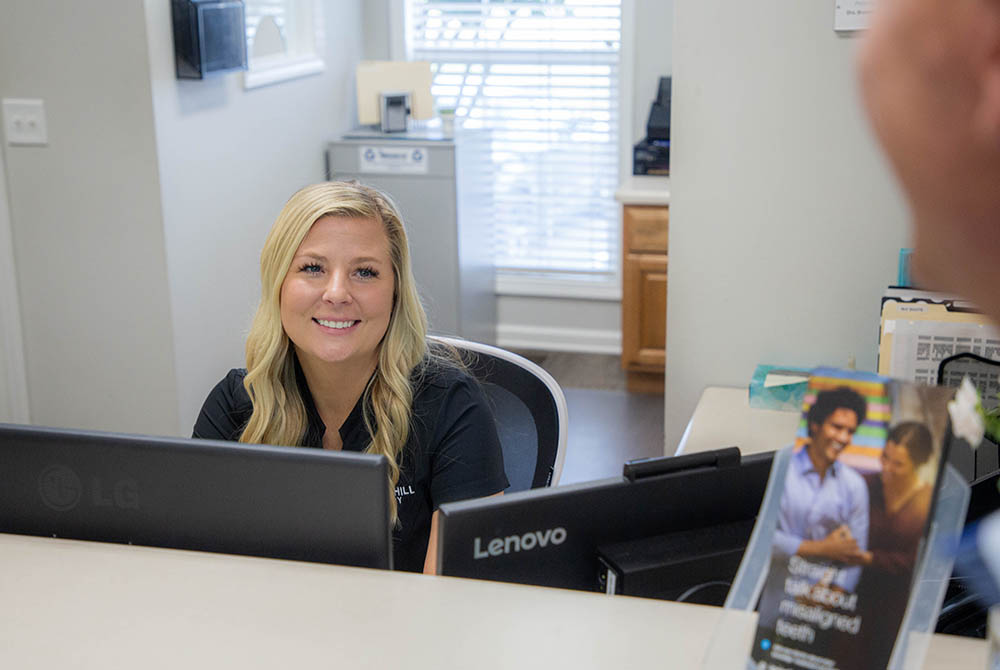 Reception at Legacy Hill Dentistry Dentists in Smyrna, TN